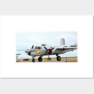 In the Mood B-25 Bomber Posters and Art